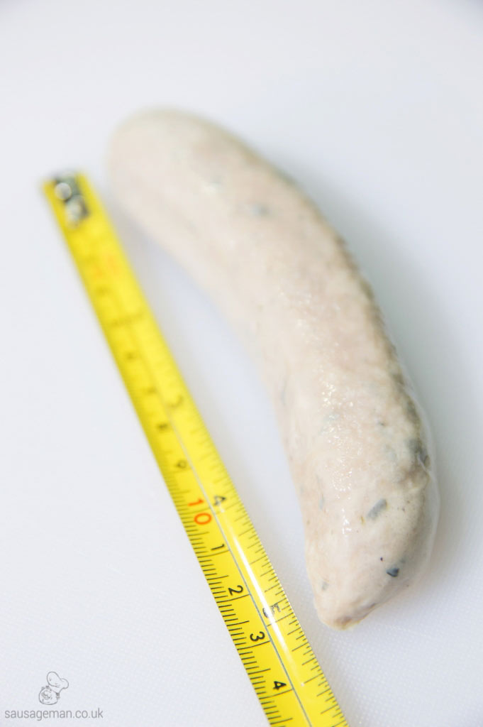 Weisswurst sausages wholesale UK suppliers and distributors The Sausage Man custom sizes