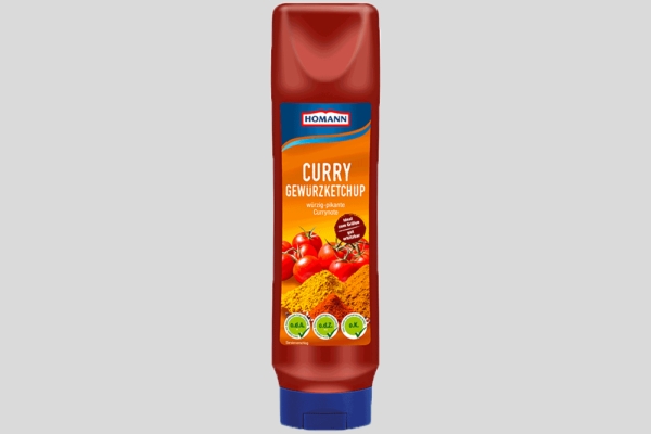 Homann Curry Ketchup Bottle
