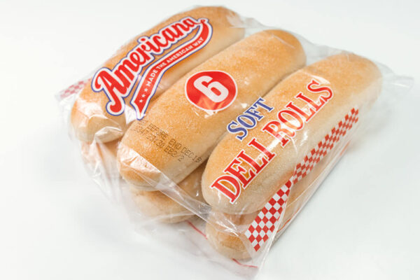 6 jumbo classic hot dog rolls in a packet