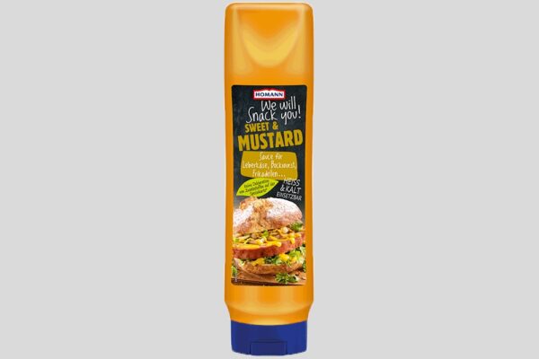 Homann Mustard Snack Sauce Sweet