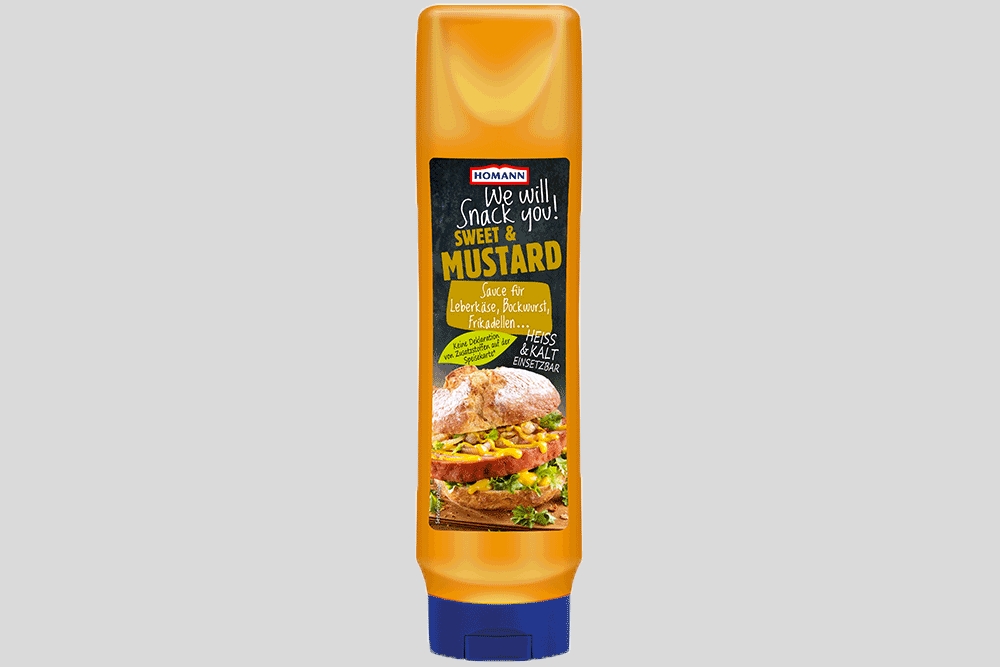 Homann - Mustard Snack Sauce Sweet