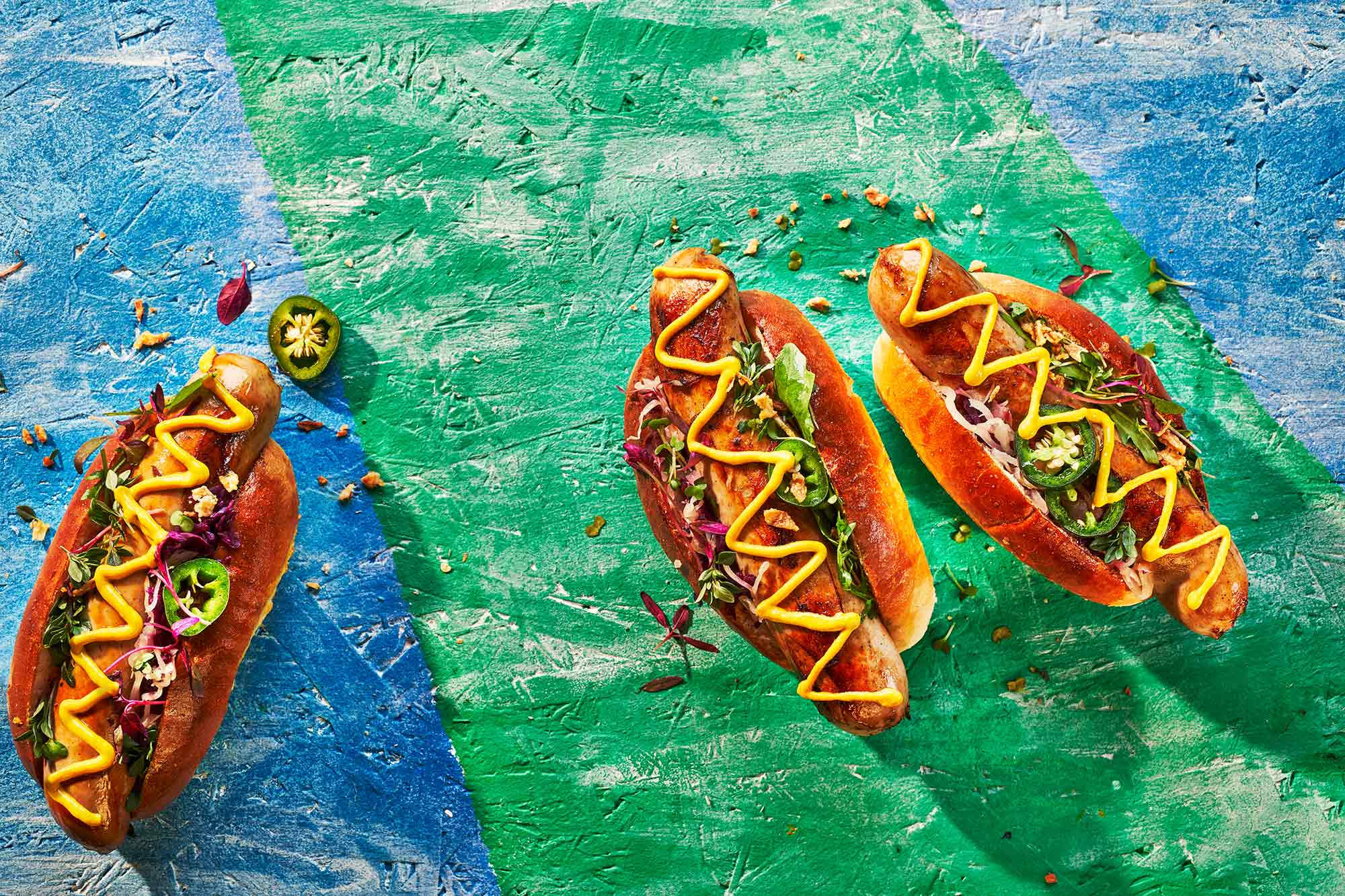 How to serve our XXL Bratwurst