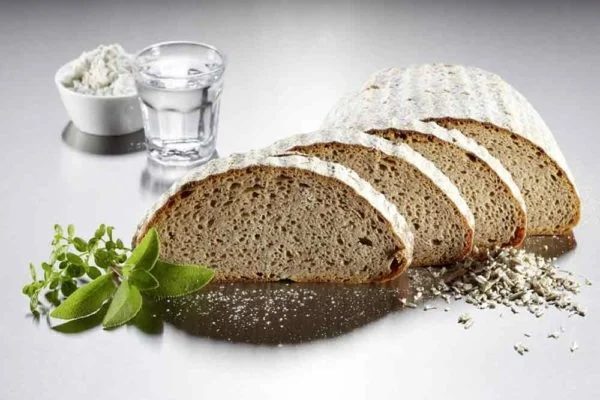 Organic German Sourdough Rye Bread Loaf