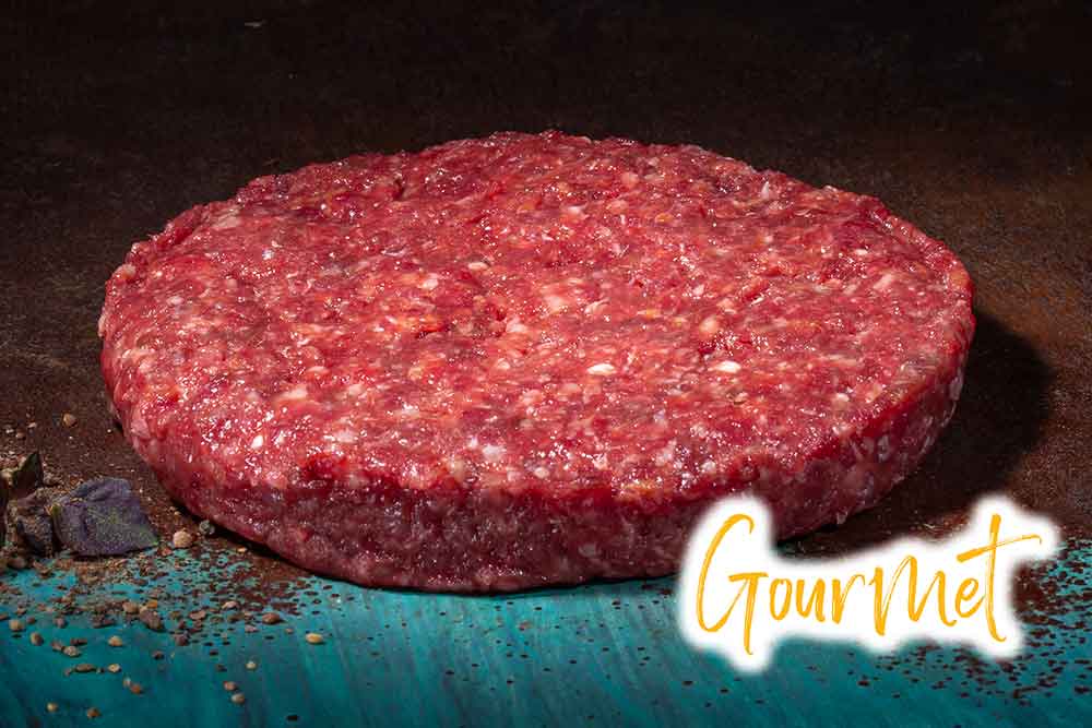 Uncooked American Steak Burger