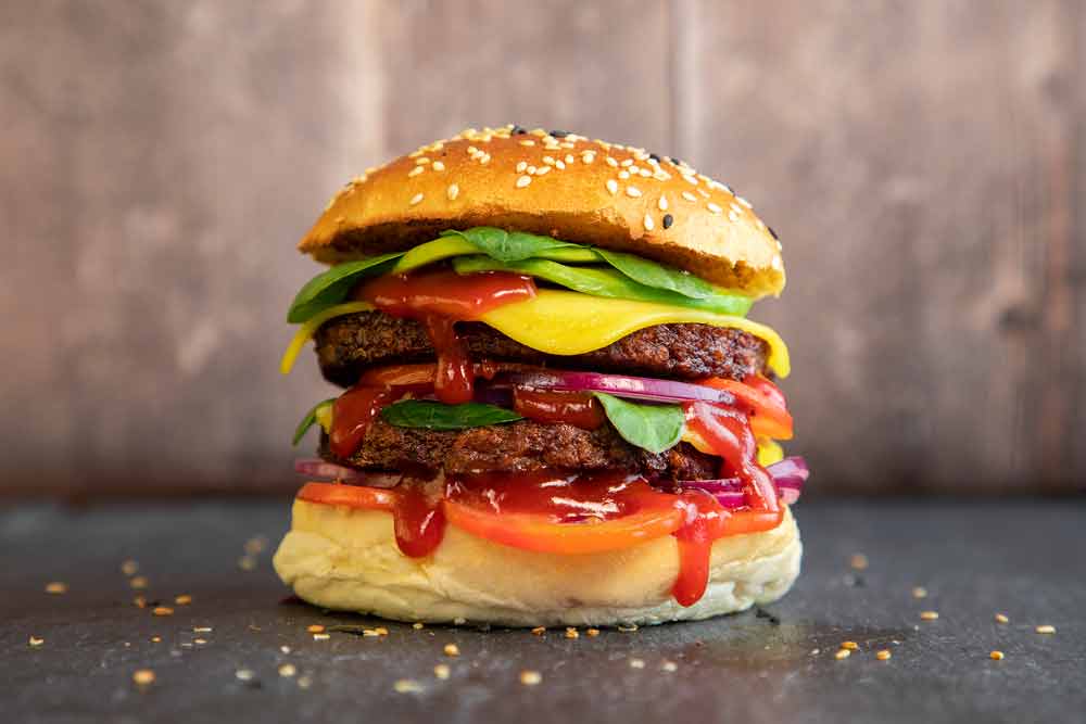 Vegan Beef Style Burger