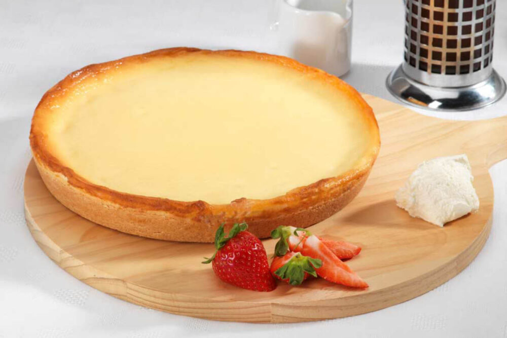 Serving Suggestion for this German Cheesecake