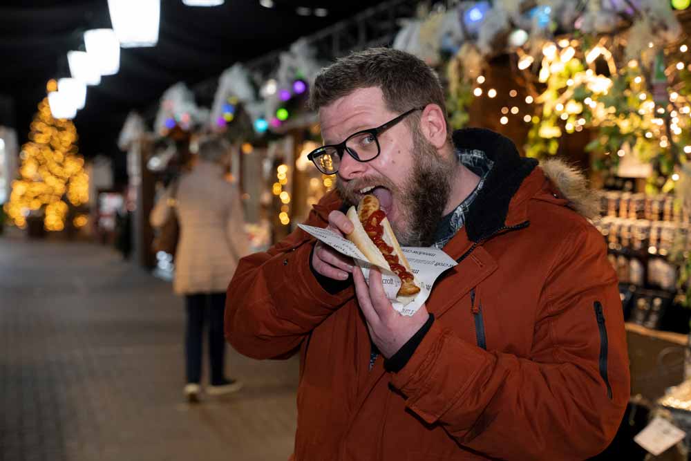 Meadow Croft Garden Centre Xmas Market Food