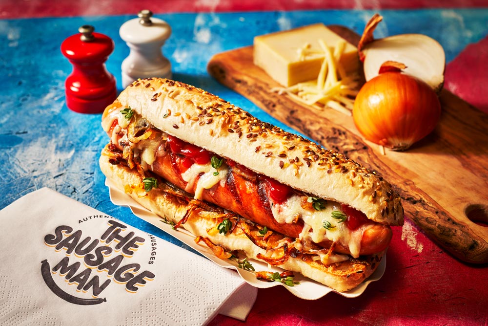 French Onion Hot Dog Recipe The Sausage Man