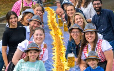 UK longest Bratwurst in Droitwich!