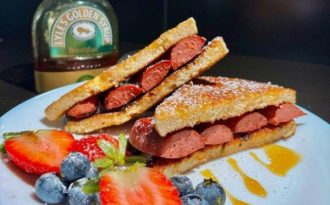 Chilli Beef in French Toast
