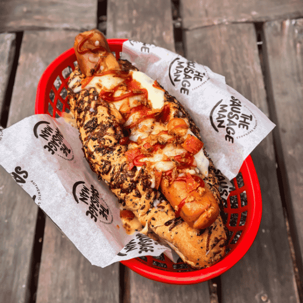 Bacon Cheese Pepper Dog Bloody Mary Dog
