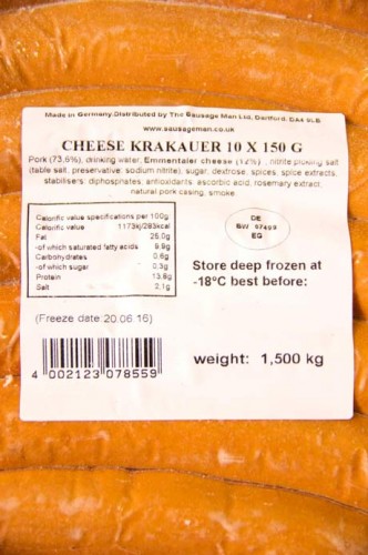 XXL Cheese Frankfurter